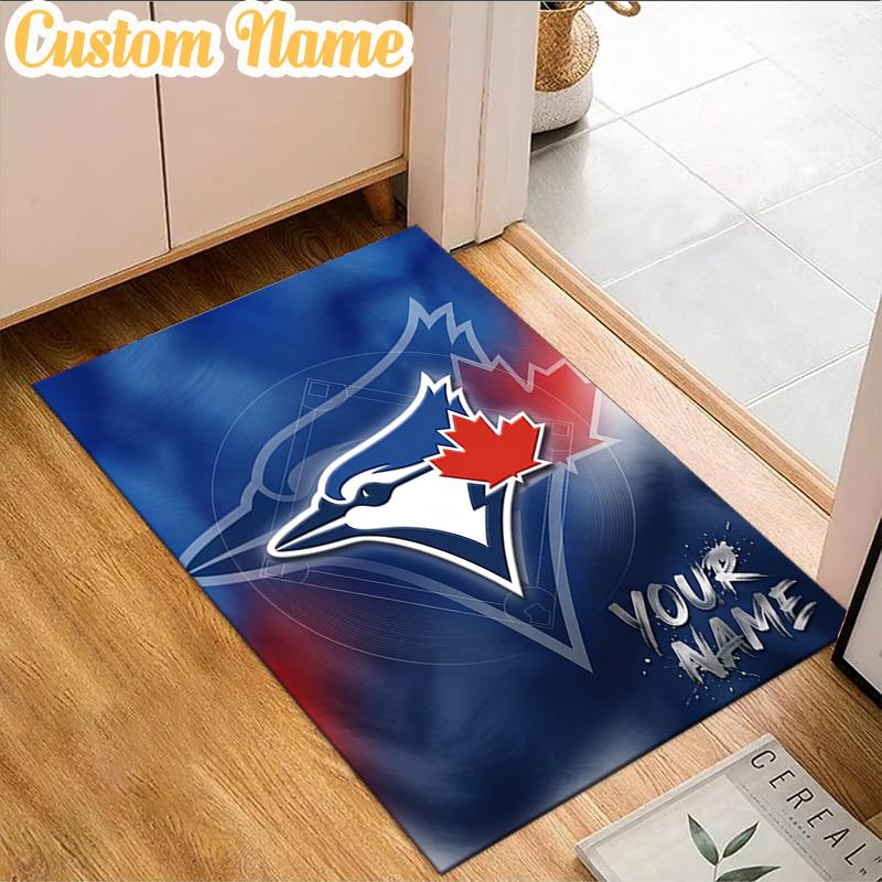 Custom Name Torontos baseball Rug, Office Rug, Chair Rug, Carpet for Living Rooms, Doormat Game Rug Home Decor Christmas Gifts