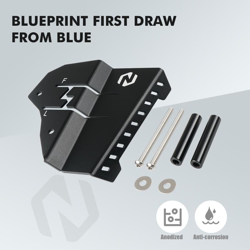 NICECNC ATV Engine Expansion Tank Guard Cover Protector For Yamaha Raptor 700 2006-2023 700R 2012 2016-2022 2019 2018 2017 2016