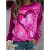 LoveSweatshirt Мягкий и удобный длинный рукав с круглым вырезом для повседневной носки - идеально подходит для женщин и девочек Wom