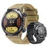 Военные мужские умные часы 400 мАч Bt Hd звонки музыка фитнес-трекер 100+ циферблат спортивные водонепроницаемые умные часы для телефона Android