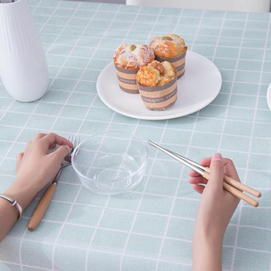 Скатерть прочная клетчатая конструкция стола водонепроницаемая Защитная крышка для столовой и кухни PEVA для дома