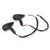 1 Pair Retro Style Universal Turn Signal Light Lamp Motorcycle Modification AccessoriesBlack
