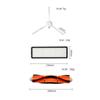 Side Brush + Hepa Filter + Mopping Cloth for Xiaomi 1C Sweeper Robot Vacuum Mop C1 Accessories