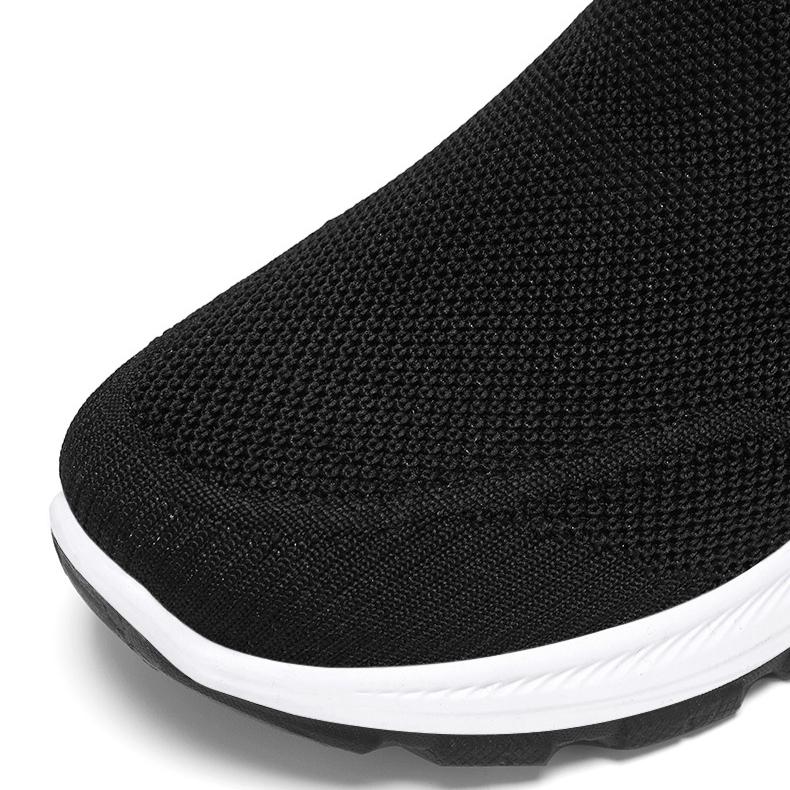Повседневная обувь Весенняя мужская обувь Дышащие одинарные туфли на одну ногу Мягкая подошва Парная прогулочная обувь