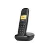 GIGASET A170 Landline Phone - Backlit Display - 50 Contacts Directory - Rechargeable Battery - Black