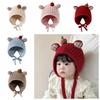 Cold-Resistant Winter Baby Crochet Hat Breathable Kids Ear Protection Hat  Infant Wear