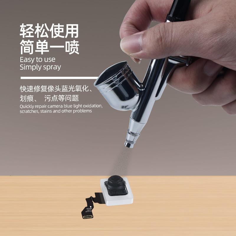 Luban Blue Light Ray Repair Tool Instrument for IPhone 12 13 14 15 16 Pro Max Back Camera Scratches Stain OXidation Fix Kit T008