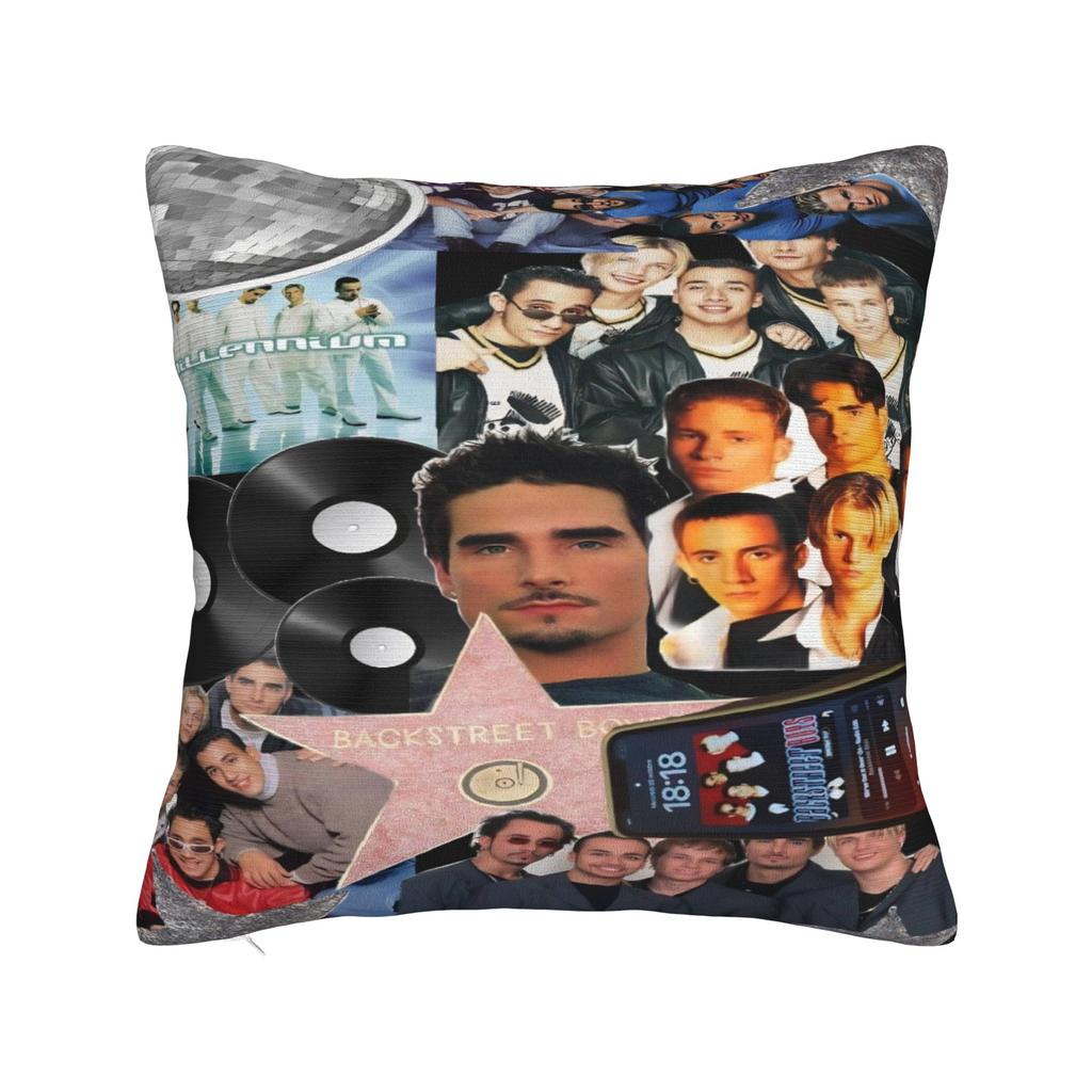 Warm Car Backstreet Boys Album Millenniums Decorations Pillowcases Merch  Pillow Cover Square Multiple Sizes