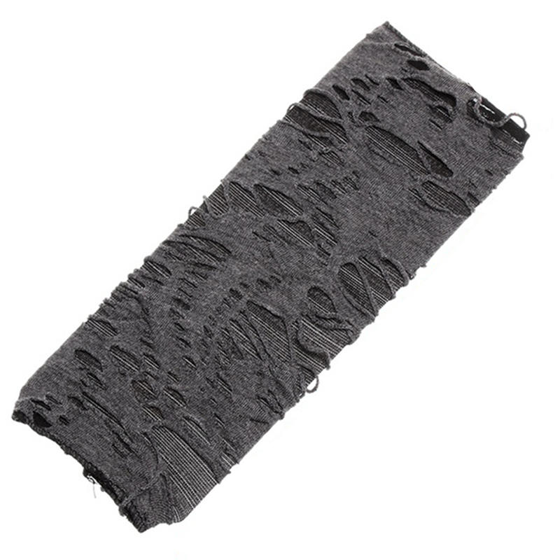 Женские панк-перчатки без пальцев, гетры, рваные готические перчатки для костюма на Хэллоуин