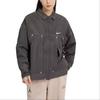 Nike Women's Zip-Up Long-Sleeve Woven Jacket Gray FD9929-261