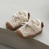 Baby girl's toddler shoes with soft soles, new autumn model, infant sports shoes, non-slip, with bow, Korean style, girls' shoes for toddlers