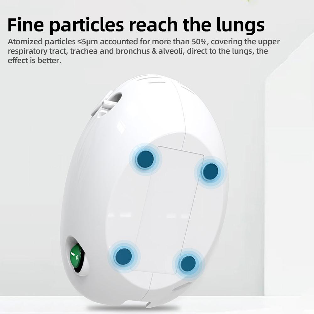 Небулайзер для взрослых и детей Портативный компрессорный небулайзер для проблем с дыханием
