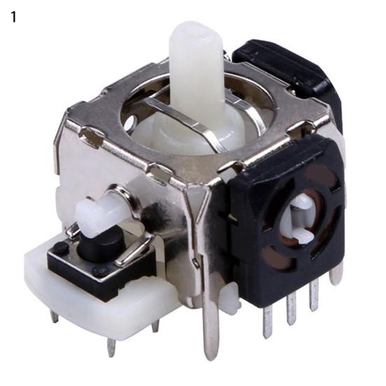 Геймпад Кнопка стрельбы 3D Вибрация Быстрый отклик Универсальная ручка для игры Джойстик Аналоговый стик для PS2/3/4 для Xbox360 для Xboxone