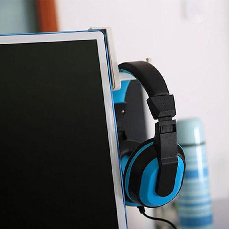 Headphone Headset Hanger Holder Mount Rack for PC Display Monitor