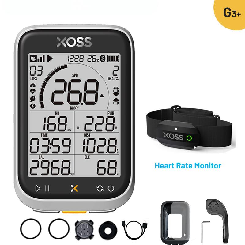 XOSS g3 g3Plus Велокомпьютер Беспроводной GPS Спидометр для Велосипеда Дорожный Велосипед MTB Водонепроницаемый ANT+ Каденс Скорость Умный Велокомпьютер