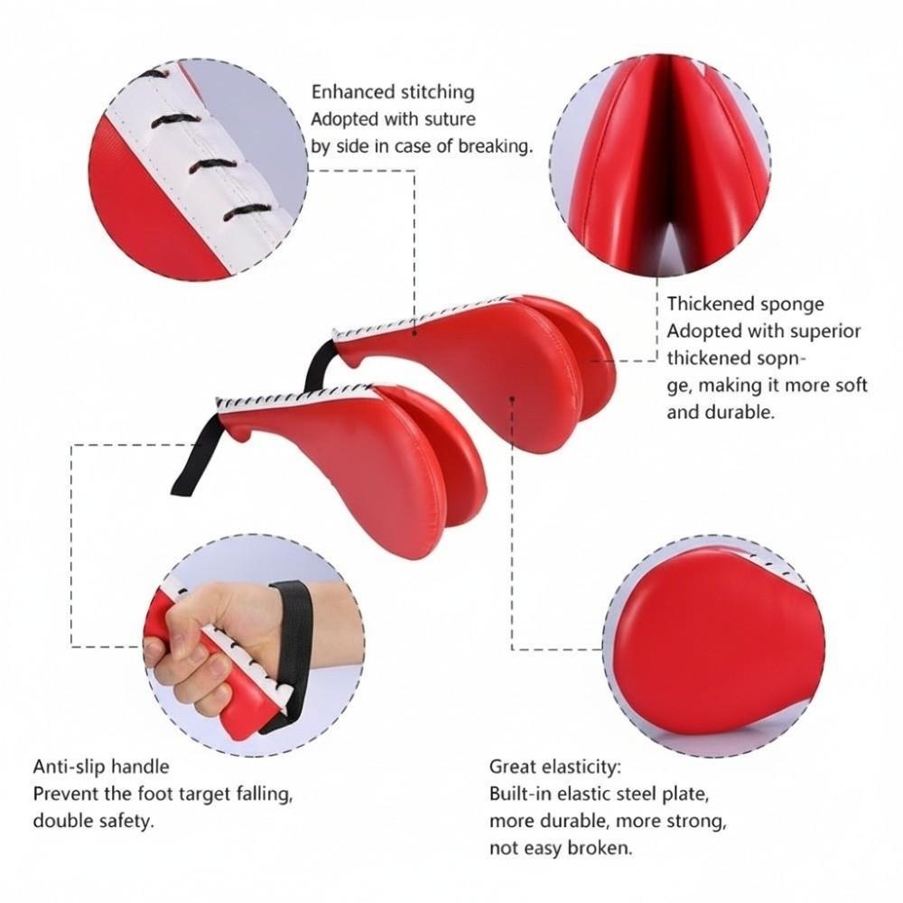 Durable Kickboxing Pad Double Kick Striking Pad Kicking Target Pads For Tae Kwon Do Karate Kick