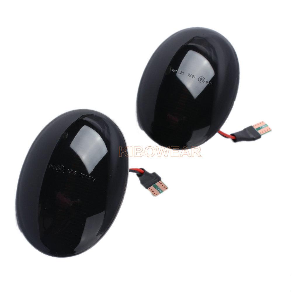 2 шт. динамический светодиодный боковой маркер для MINI Cooper R55 R56 R57 R58 R59 2007-2013 указатель поворота на крыле