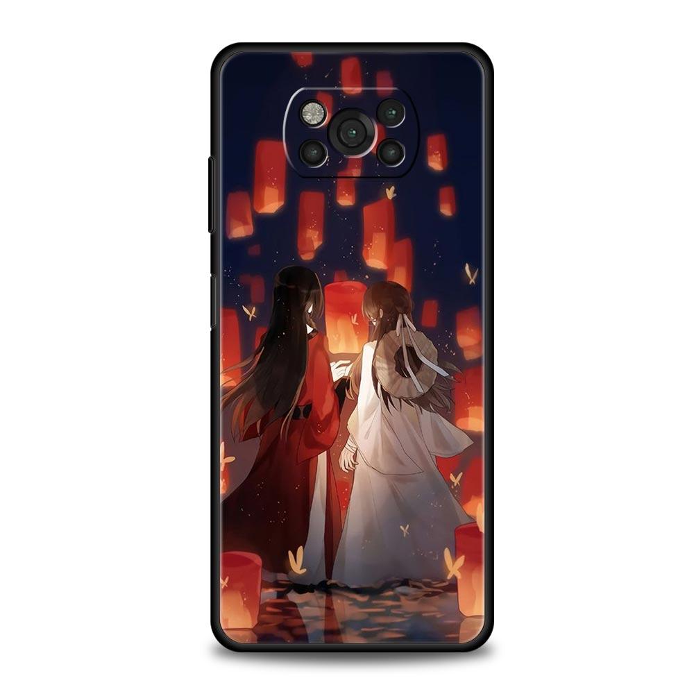 Чехол для телефона для Xiaomi Poco X6 X5 X4 Pro 5G X3 NFC F5 F4 M5 M4 M3 F3 GT C51 C50 C55 Чехол Благословение Небесного Чиновника Чэн
