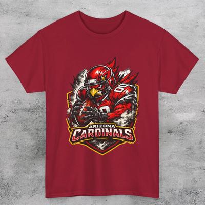 Унисекс Футболка ARIZONA CARDINALS Футбольная Футболка