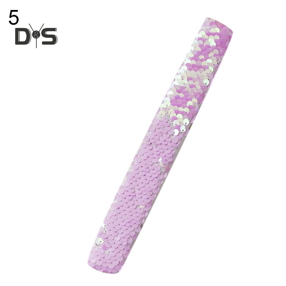 Блестящий детский браслет с блестками и браслетом, повязка на голову, подарок для вечеринки