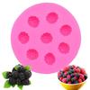 Strawberry, Blueberry, Mulberry, Pineapple, Orange Fondant, Chocolate, Jelly, Candy, Resin, Cake Decorating Tool Silicone Mold