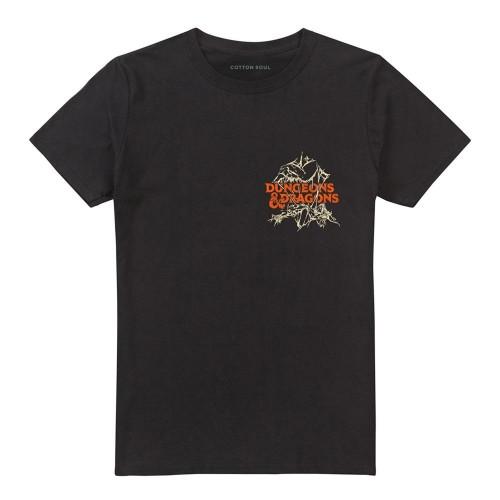Dungeons & Dragons Unisex Adult Drag Me To The Abyss Back Print T-Shirt