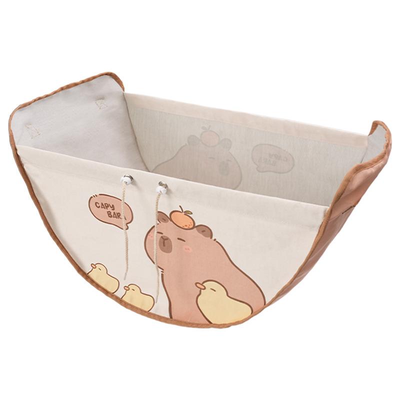 Car storage bag cute panda car seat back hanging multi-purpose car sundries bag storage hanging bag