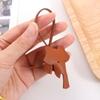 Soft Animal Doll Key Ring Funny Car Key Chain Accessories Mini Elephant Keychain Pendant  Luggage