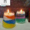 Scented Aromatic Candles Adult DIY Handmade Candles Sand Painting Art Guest Gift Candles Home Decorative Wax Candle Glass Teawax