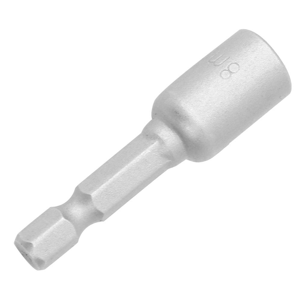 Magnetic Hex Socket Universal Blackening Surface Treated (5 Pcs 50mm Long 8mm Diameter)