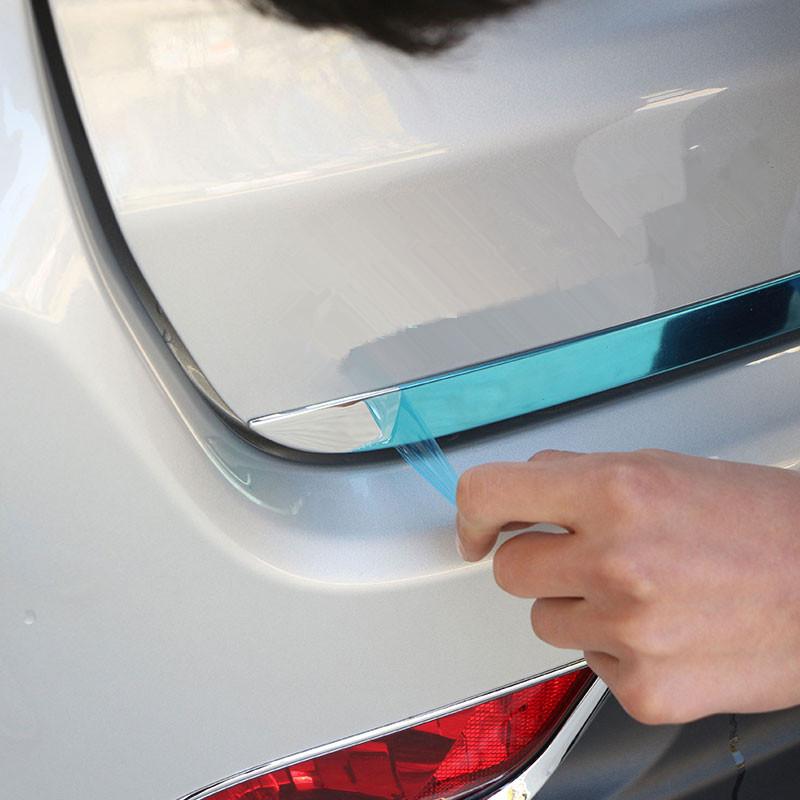 Color My Life 1 шт., накладка на заднюю дверь автомобиля из нержавеющей стали, наклейка на крышку багажника для Jeep Compass 2TH 2017-