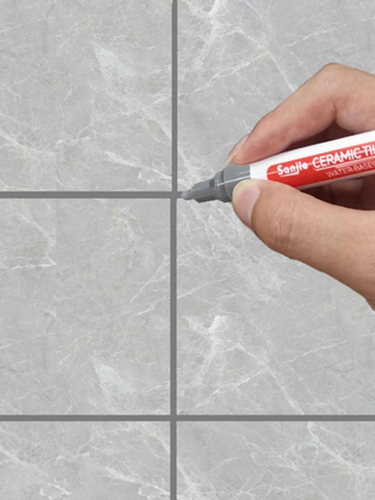 1PC Waterproof Marker Pen Wall Seam Repair Tiles Grout Markers Pens Floor Bathroom Decontamination Paint Brush Tools