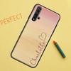 Personalised Watercolour Name Heart Case For Huawei P Smart 2019 Nova 5T 9 10 SE 3i 8i 11i Y60 Y61 Y70 Y90 P20 P40 Lite P30 Pro