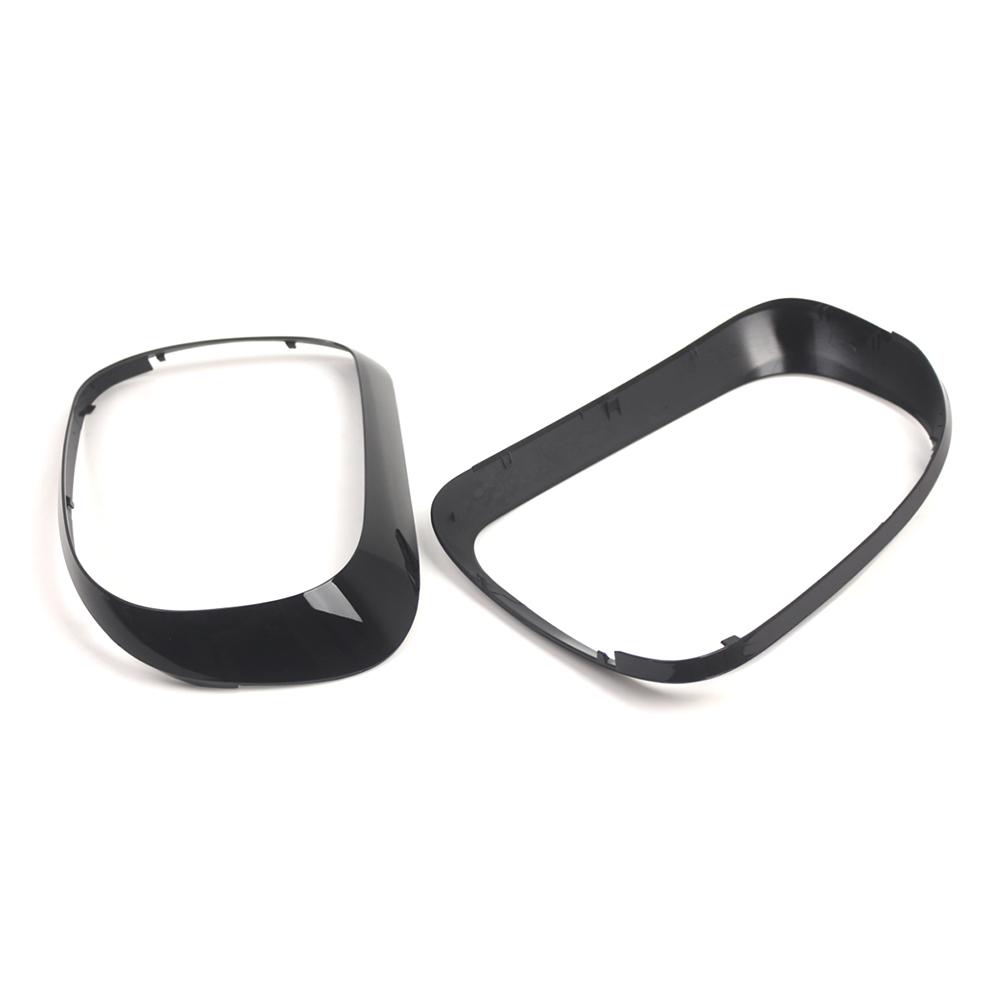 ABS Ярко-черный задний фонарь, крышка решетки радиатора, отделка для Mini Cooper Countryman F60, рамка заднего фонаря