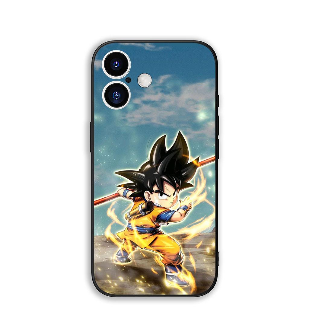 Cover for Apple iPhone 17 16 Plus 13 12 Pro Max Mini X XR Xs ProMax 16E 15+ 17+ Air Phone Case Vegeta Dragons Gokus Balls Super