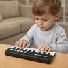 Portable Design Learning Piano Keyboard 7 Colors LED Electronic Organ Keyboard  Birthday Gift