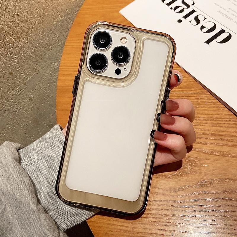 Толстый противоударный прозрачный чехол для телефона для iPhone 14 13 12 11 Pro Xs Max 7 8 Plus Защитная крышка камеры задняя крышка