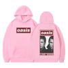 British Rock Band OASIS Live 25 Tour Hoodie Men Woman Oversized Hip Hop Sweatshirts Winter Thick Casual Oversized Tracksuit Tops