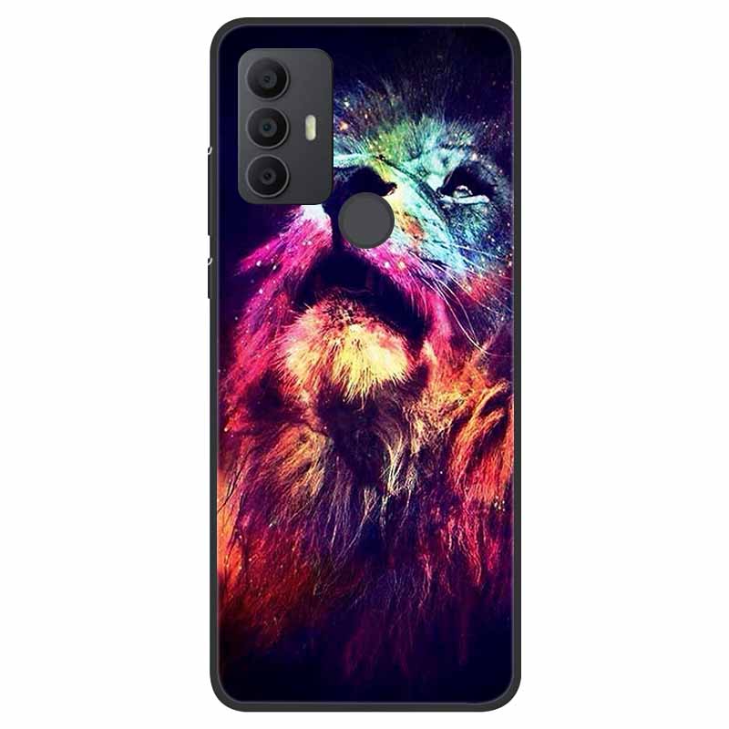 Для чехла TCL 30 SE 305 306 Мягкий силикон Крутой мультяшный coque Для TCL 306 305 Задняя крышка Para TCL 30SE Чехлы Модный ТПУ Fundas