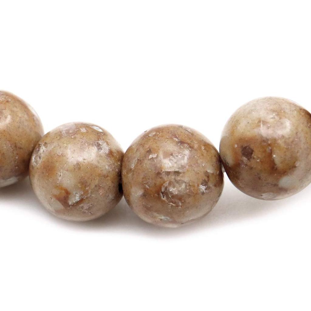 Himekawa Medicinal Stone Bracelet 8mm Made In Niigata Prefecture Japanese Famous Stone with Certificate Inner Diameter [GOLD STONE] Itoigawa, Approx.