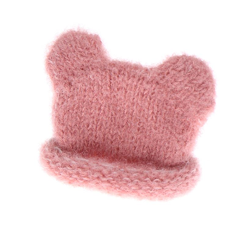 1/12 Кукла Мини Цветная Вязаная Шапка Моделирование Шапки Ручной Работы Игрушки Кукла Одевание Аксессуары Для Детей Ролевые Игры Игрушка