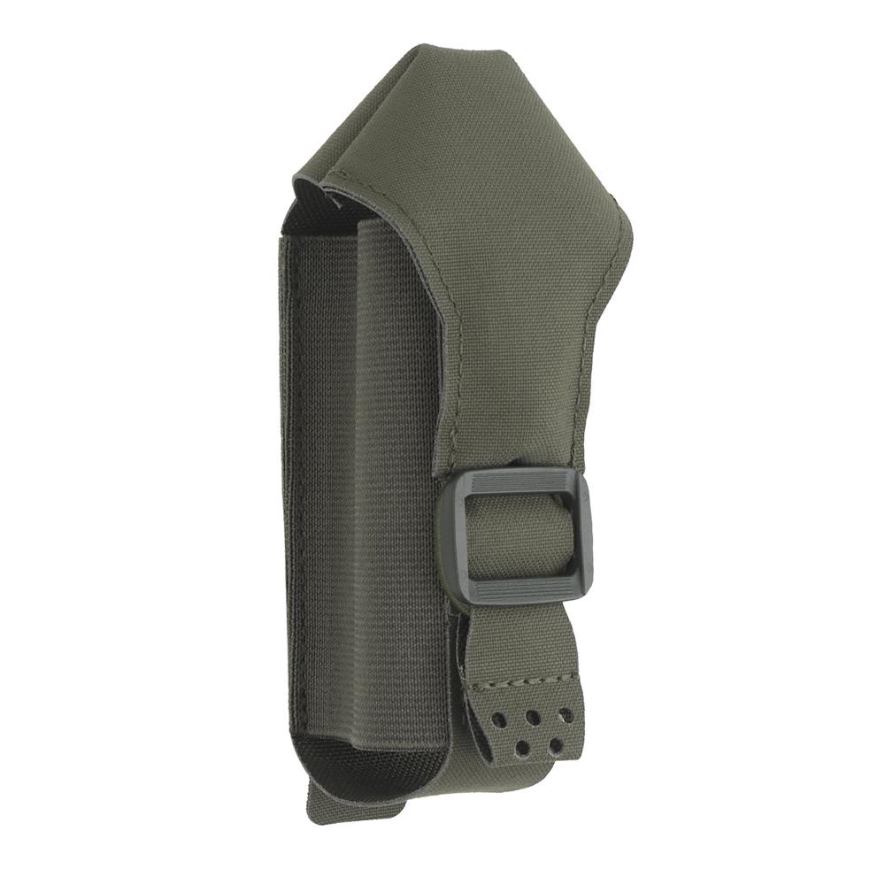 Tactical MOLLE Combat Single Magazine Bag Smoke Grenade Pouch Flexible Storage Bag Elastic Tab/Fixed Hunting Training Gear 5