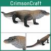 Jurassic Dinosaur Toy Model Plastic Komodo Dragon Static Figurine For Kids And Enthusiasts