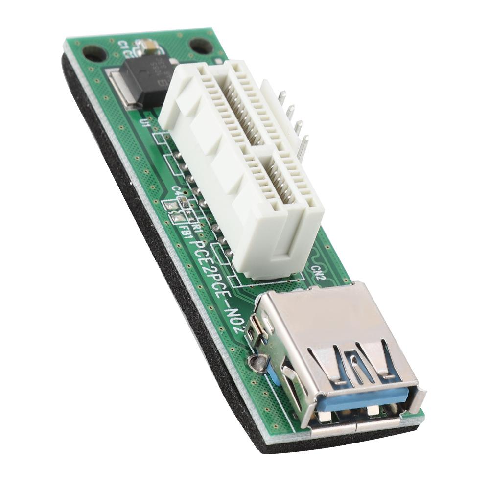 Карта-удлинитель райзер PCI E Express 1x на 16x для майнинга с USB-кабелем