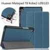 For Huawei MatePad T8 Kobe2-L09 Kobe2-L03 8.0'' Tablet Ultra Slim Leather Magnetic Stand Cover Funda for Huawei T8 Case