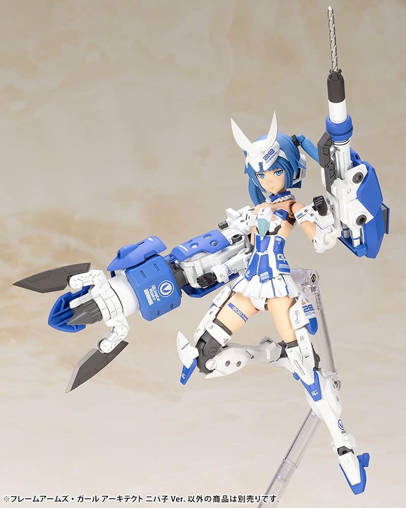 Kotobukiya Рама Руки Девушка Архитектор Нипако Высота 163 мм НЕ масштабная пластиковая модель FG089 Вер. ок.