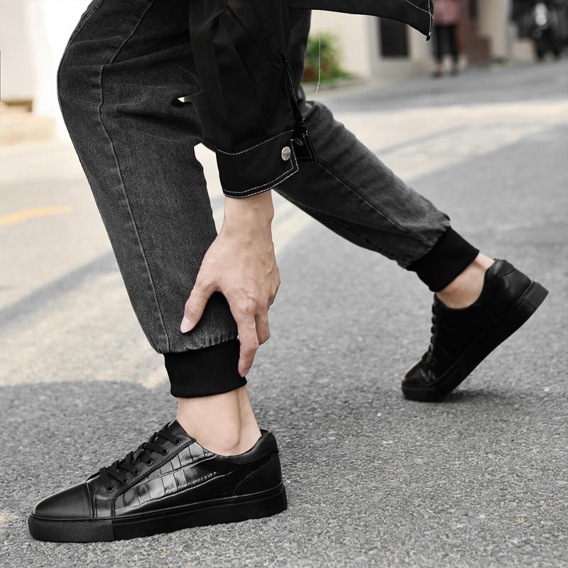 Обувь из натуральной кожи, мужская, на шнуровке, весна-осень, на плоской подошве, мужская повседневная обувь, мягкая коровья кожа, мужская обувь, белые туфли