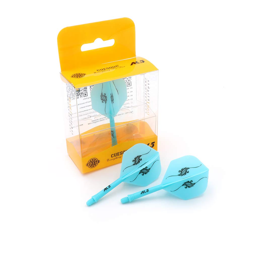 CUESOUL ROST Series Shaft Integrated Flight Standard Shape Dart Flight Set of 3 (CSAK-55XHB)