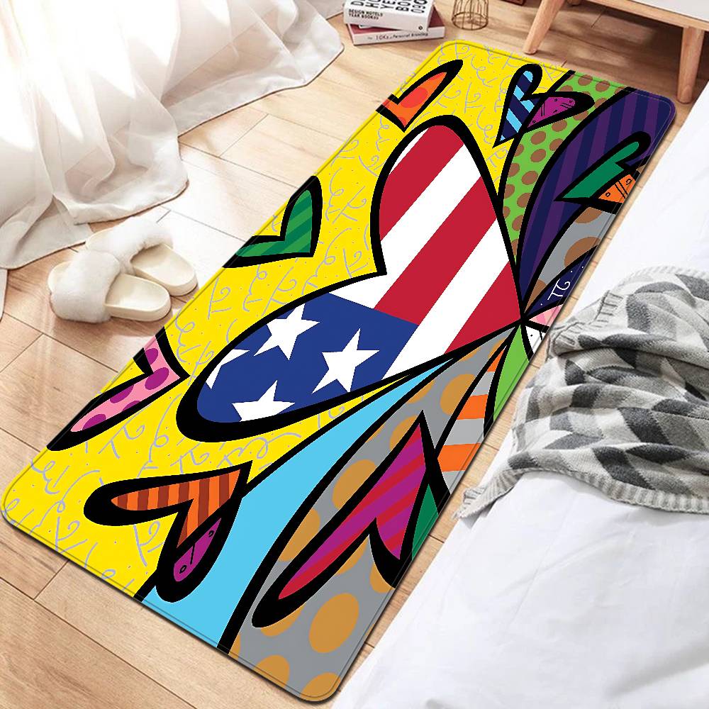B-Britto Kitchen Mat Cheaper Anti-slip Modern Living Room Balcony Printed Modern Home Decor