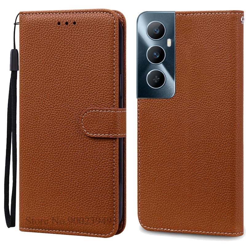 Для Realme C65 Чехол Кожаный Кошелек Книжка Чехол для Телефона Для Realme C65 4G Coque Fundas Для Oppo Realme C65 Чехол для Телефона